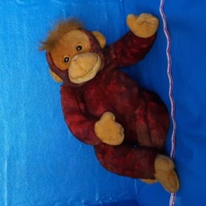 Vintage TY Beanie Large Buddy 19” Schweetheart Orangutan year 2000 Y2K No Tag